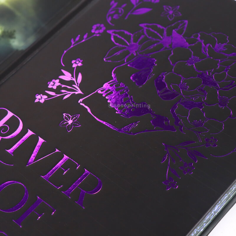 Custom Print Book Factory Hardcover Book Sprayed Edge Books with Dust Jacket 9