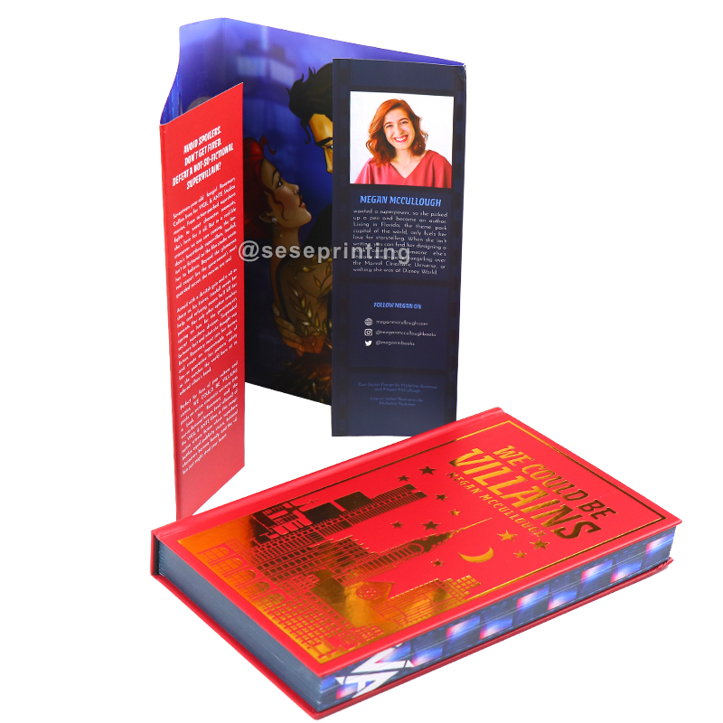 Wholesale Custom Books Hardcover Publishing Books Printing Services 8