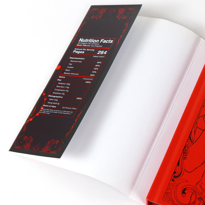 Sprayed Edge Hardcover Book Embossed Cover Book Novels Printing 8