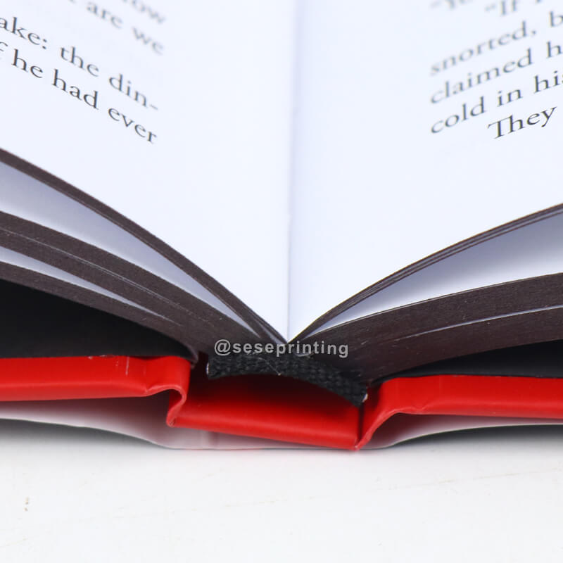 Sprayed Edge Hardcover Book Embossed Cover Book Novels Printing 11