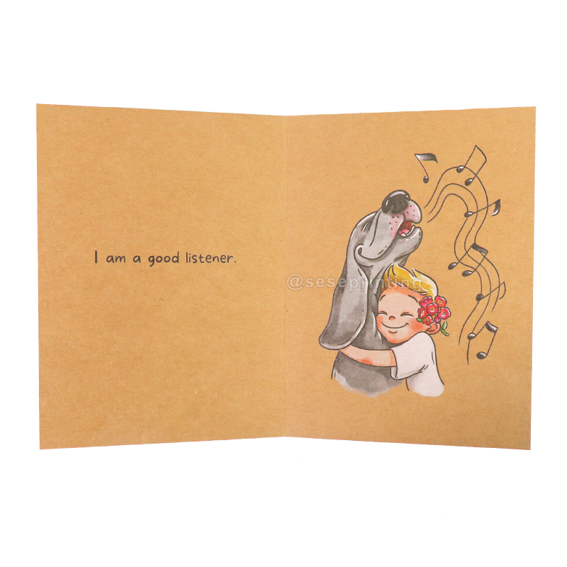 Custom Kids Cardboard Books Children Board Book Printing Service 7