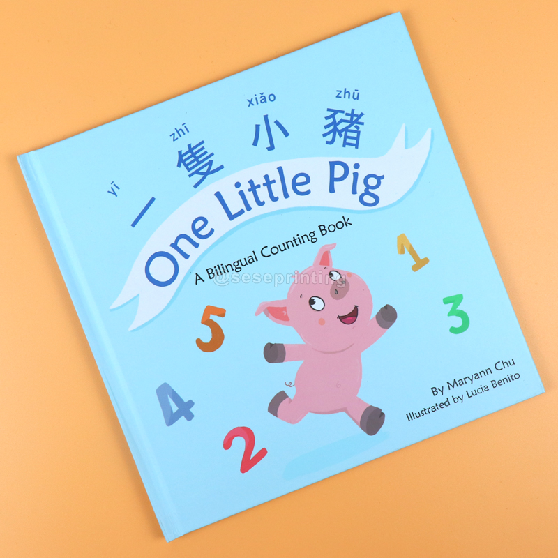 Custom Kid Story Book Hardcover Picture Books for Children 6