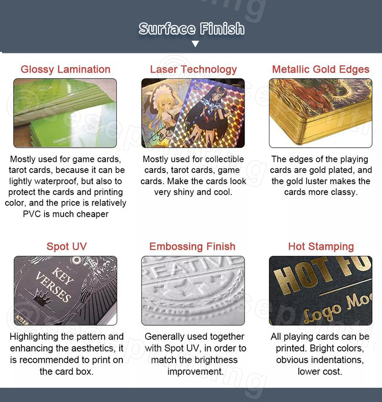 Custom Create Make Double Sided Card Game Printing Flash Cards for Birth 14