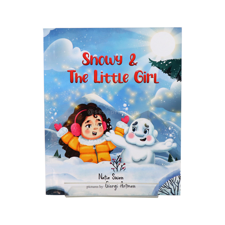 Custom Children Book Publishing Softcover Kids Story Book 6