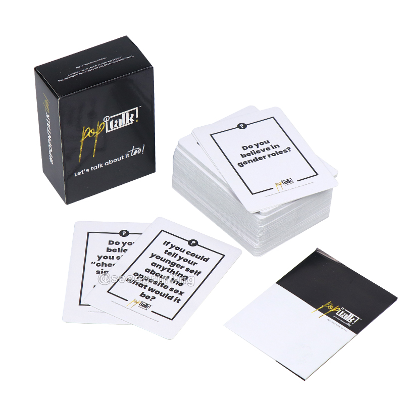 Customized Question Card Game Printing Conversation Card - SeSe Printing 8