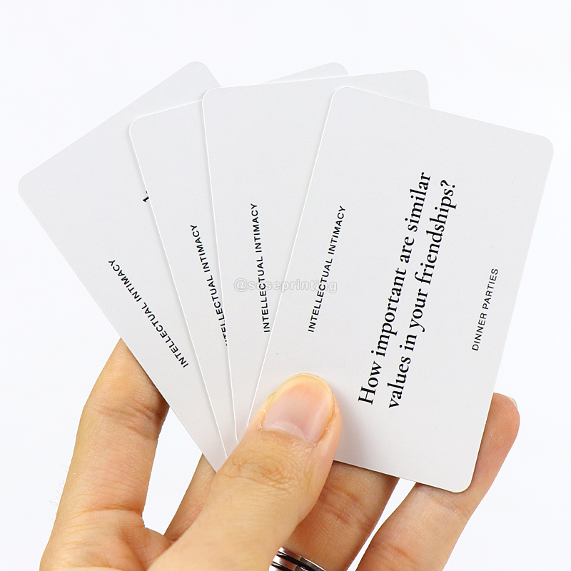 Custom Adult Party Game Card Family Couples Conversation Cards 8