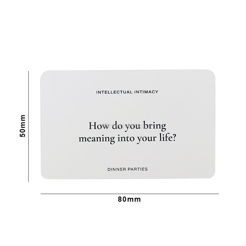 Custom Adult Party Game Card Family Couples Conversation Cards 7