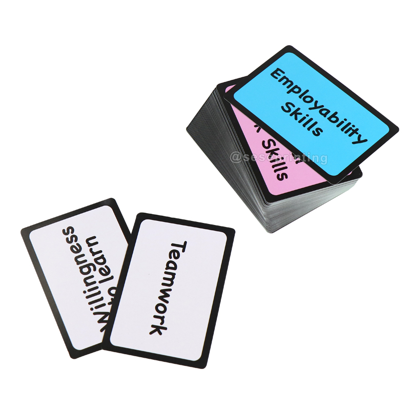 Custom Printing Educational Flash Card Playing Game Cards - SeSe Printing 8