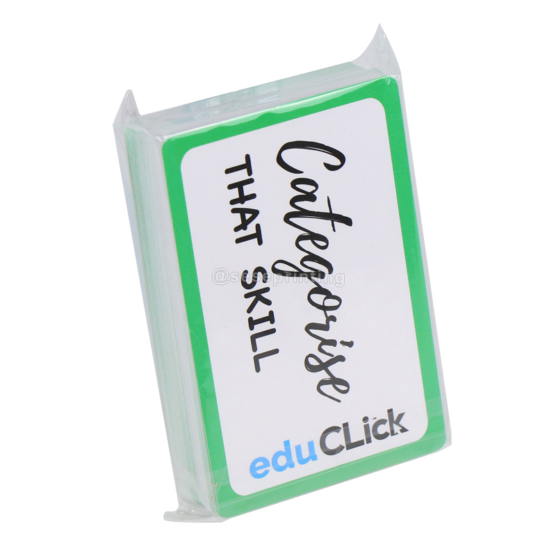 Custom Printing Educational Flash Card Playing Game Cards - SeSe Printing 7