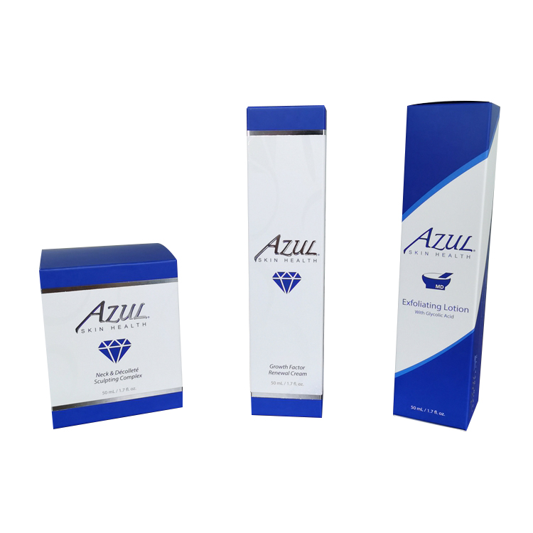 Custom Tuck Top Cardboard Box Hot Stamping Spot Uv Retail Package Matte Lamination Skincare Box Packaging 7