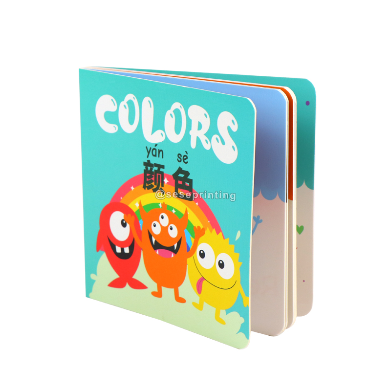 Custom Colors Educational Book Baby Board Book Early Learning Books - SeSe Printing 6