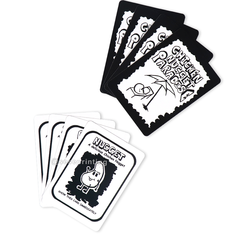 Custom Printed Cheap Playing Game Card Learning Flashcards for Kids - SeSe Printing 8