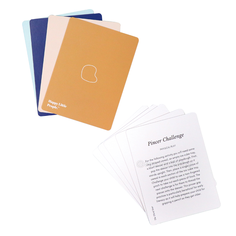 Custom Education Flash Card Print Double Sided Design Card Game 8