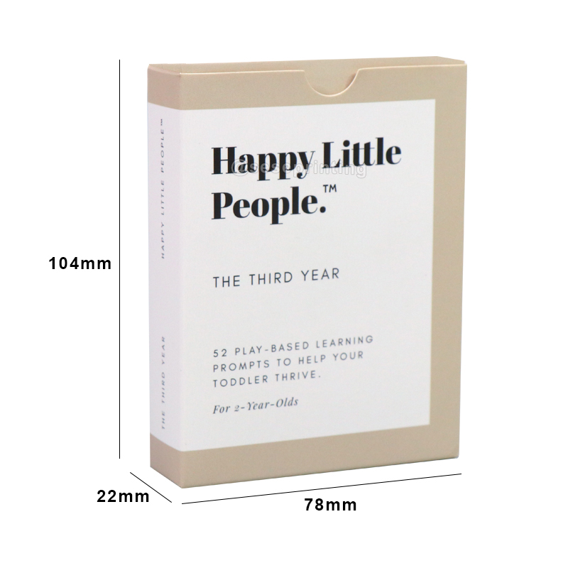 Custom Education Flash Card Print Double Sided Design Card Game 6