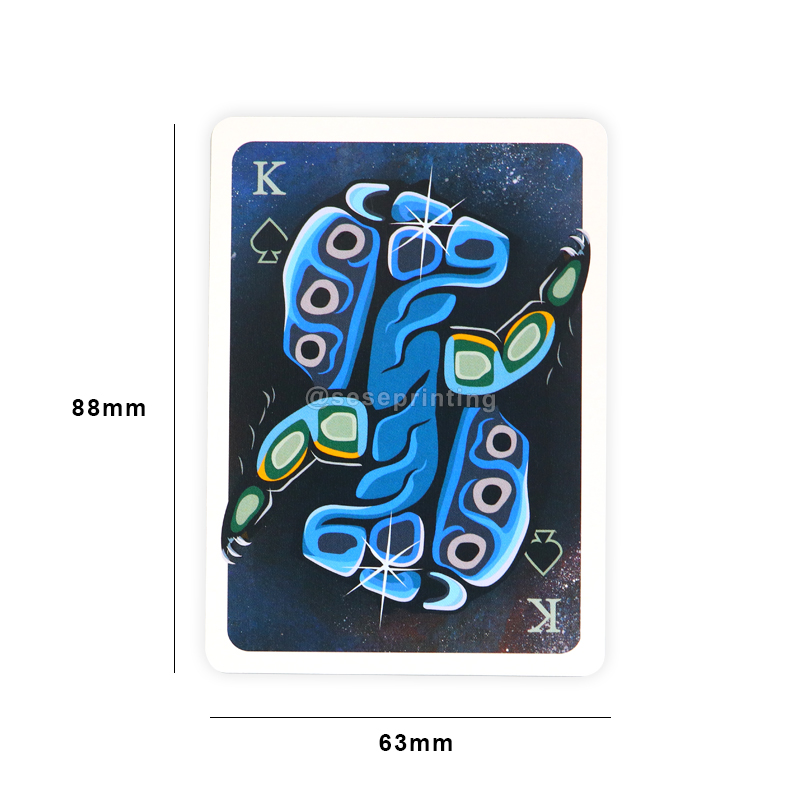 Paper Poker Card Playing Card Printing Custom Card Game Maker 6