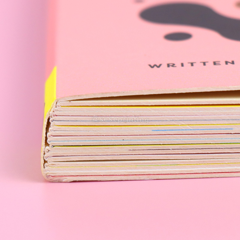 Customized Printing Cardboard Book Hardcover Coloring Board Book Printing for Kids 8