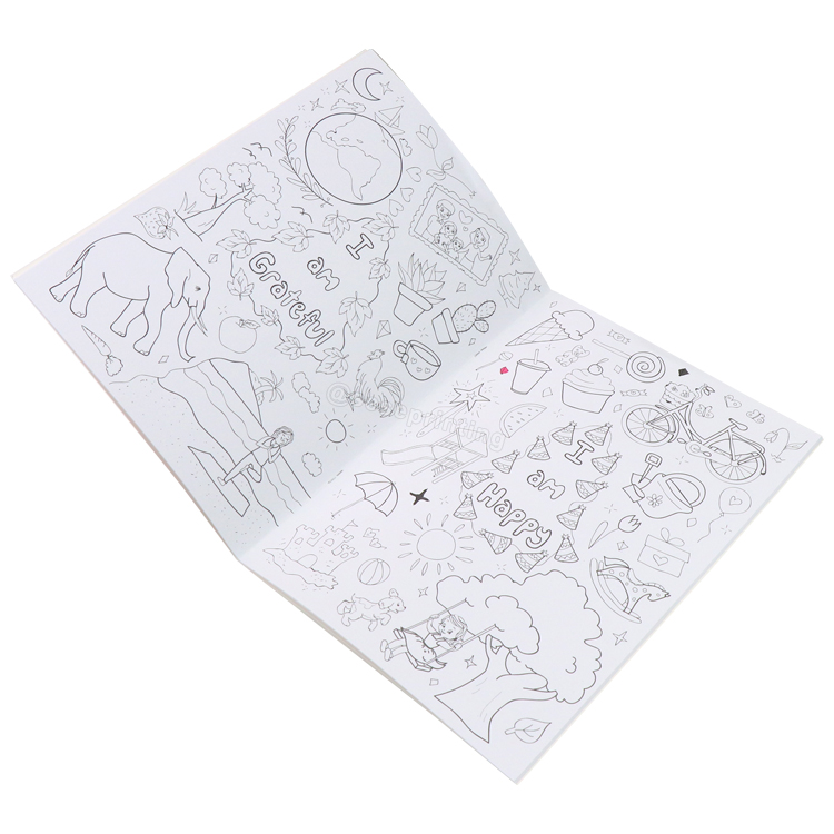 Custom Children Painting Book Printing Mandala Coloring Filling Book for Kids | SeSe Printing 8