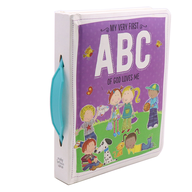 Custom Cardboard Book Print Children ABC Educational Board Books for Kids - SeSe Printing 6