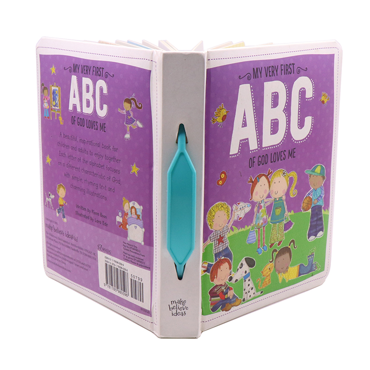 Custom Cardboard Book Print Children ABC Educational Board Books for Kids - SeSe Printing 8