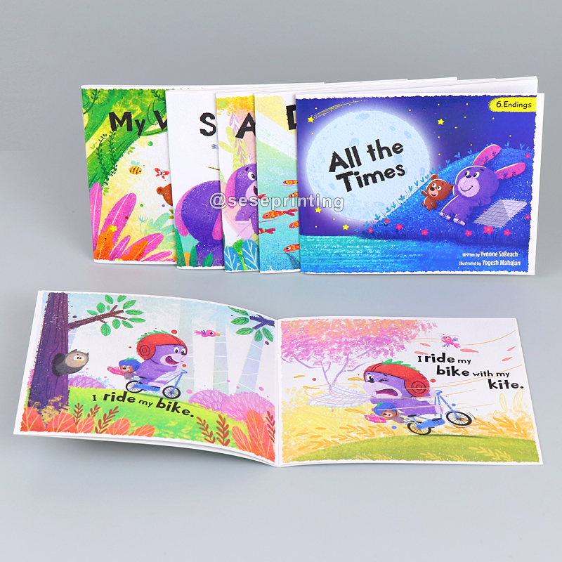 Custom Paperback Children Kids Book Story Book Set Printing - SeSe Printing 6