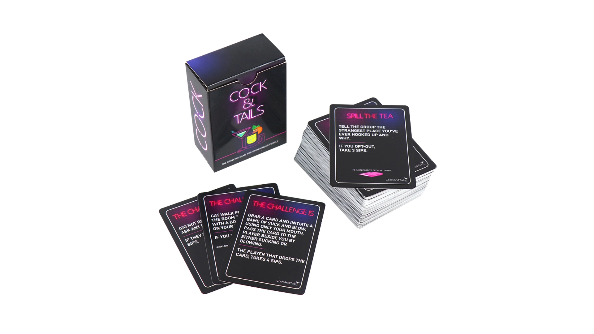 Custom Printing Adult Playing Against Card Game Dare or Drinking Card Game 1