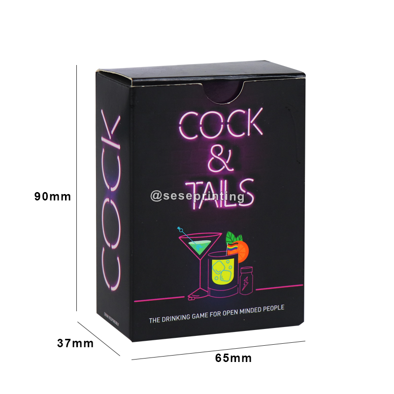 Custom Printing Adult Playing Against Card Game Dare or Drinking Card Game 6