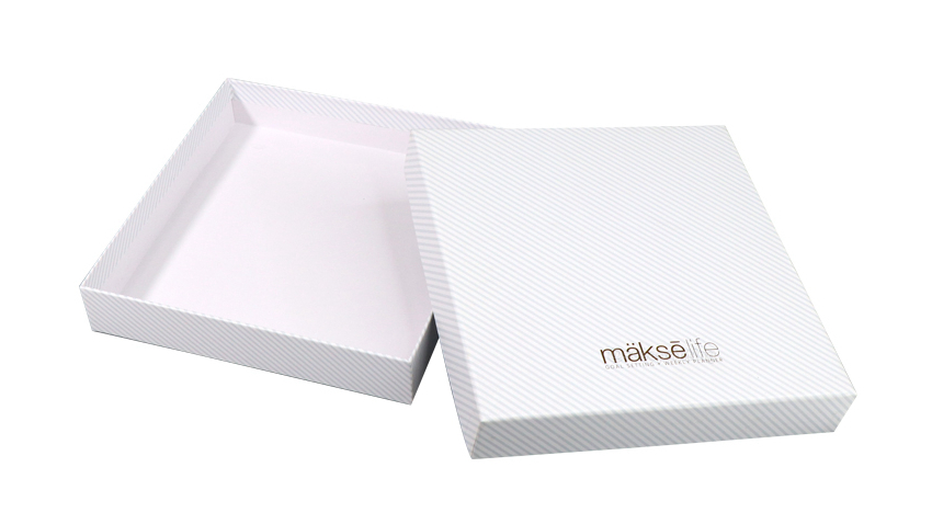 Custom Printing lift-off Lid Packaging Box with foil stamping 1