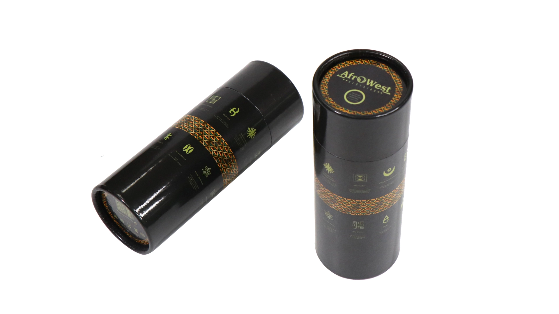 Quality OEM Candle Packaging Boxes Custom Printed Cardboard Tube Packaging Box Cylinder Paper Box Printed Manufacturer 1