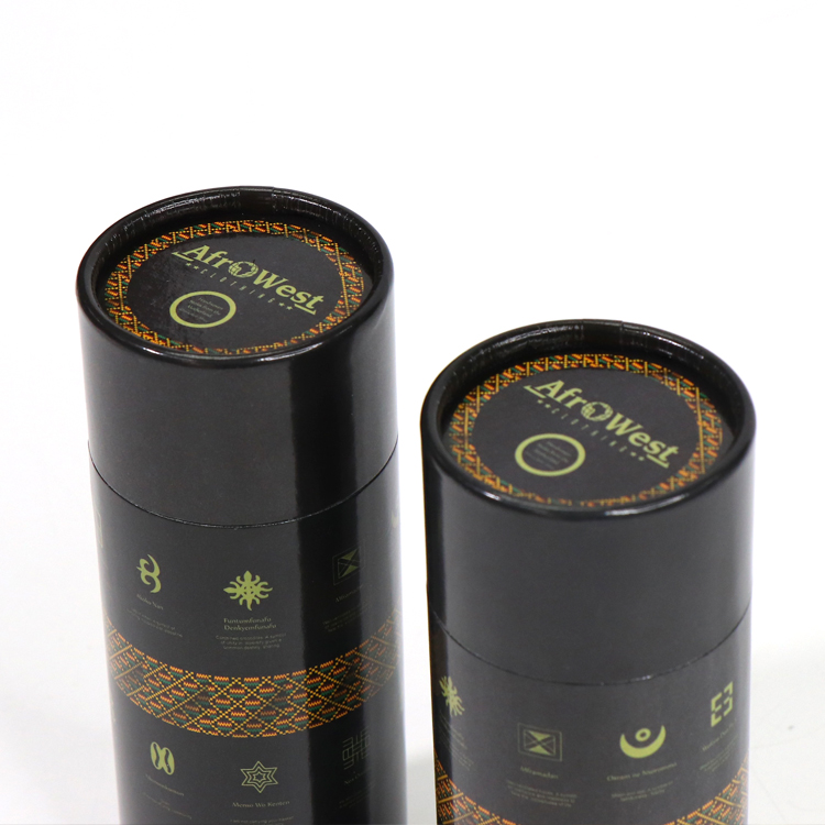 Quality OEM Candle Packaging Boxes Custom Printed Cardboard Tube Packaging Box Cylinder Paper Box Printed Manufacturer 8