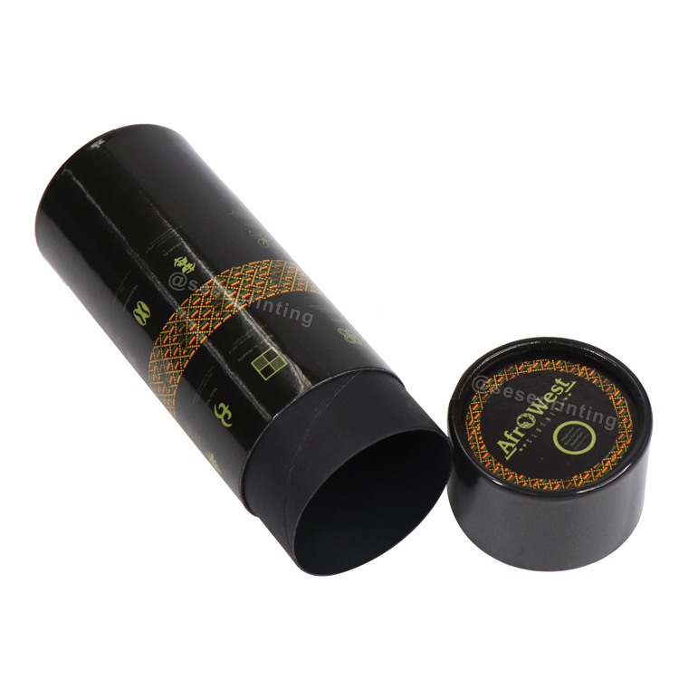 Quality OEM Candle Packaging Boxes Custom Printed Cardboard Tube Packaging Box Cylinder Paper Box Printed Manufacturer 7
