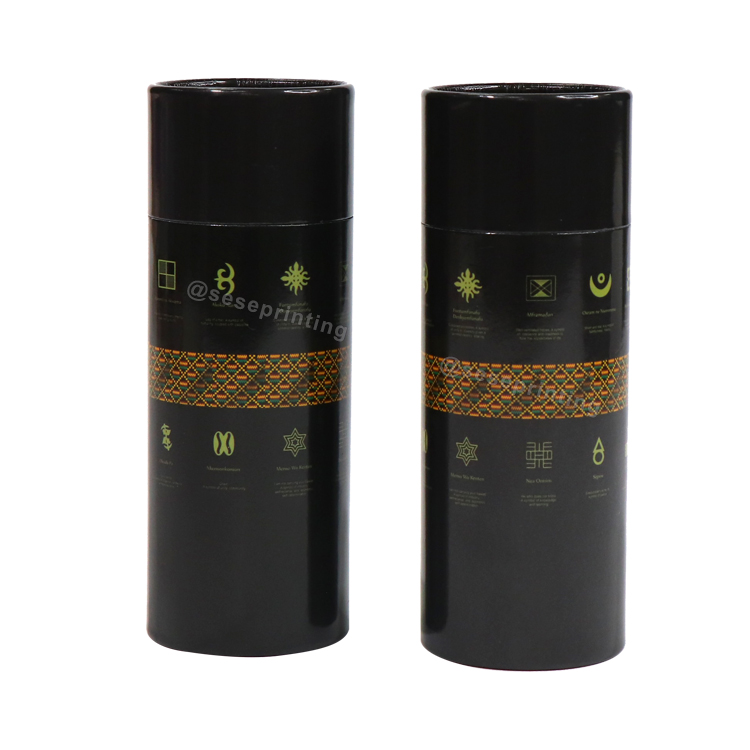 Quality OEM Candle Packaging Boxes Custom Printed Cardboard Tube Packaging Box Cylinder Paper Box Printed Manufacturer 6