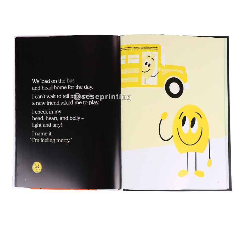 Hardcover Children's Picture Book Printing Customized Story Book for Kids 7