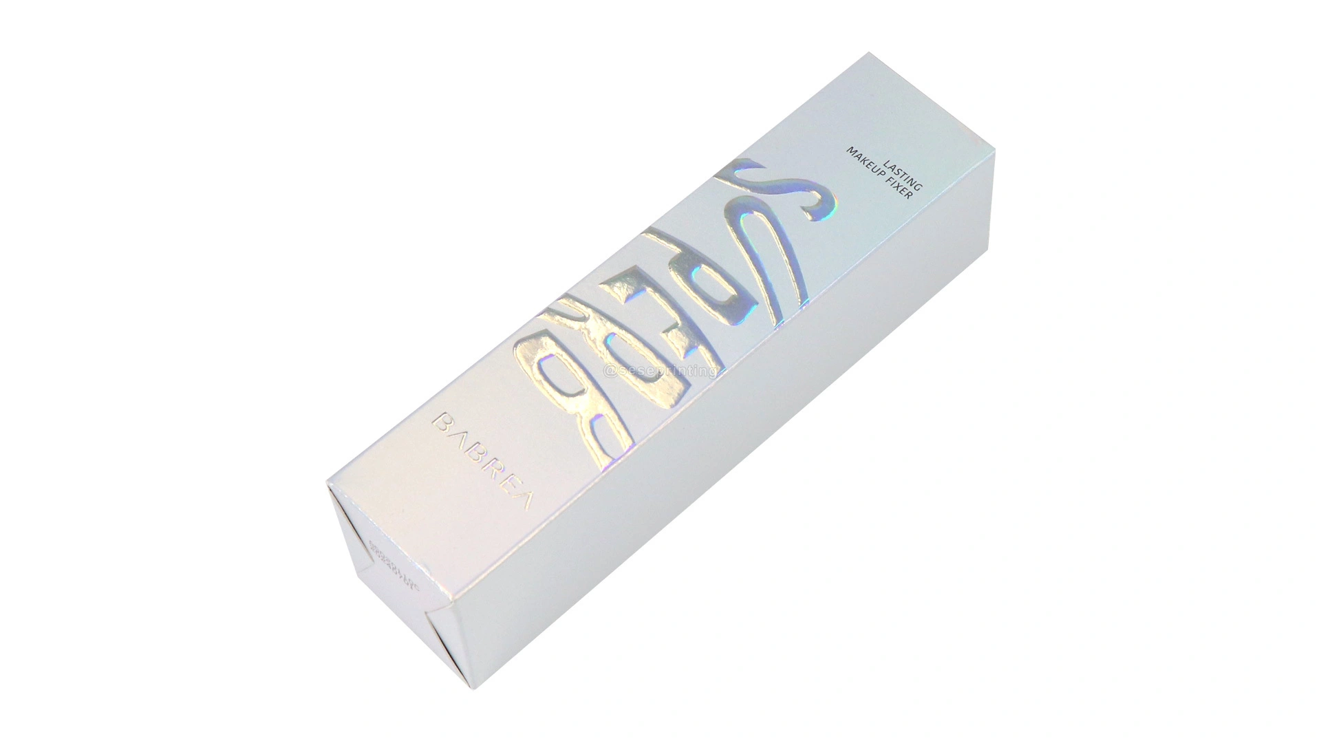 Custom Cosmetic Carton Folding Packaging Box Paper Tuck Box Packaging with Embossed Logo 1