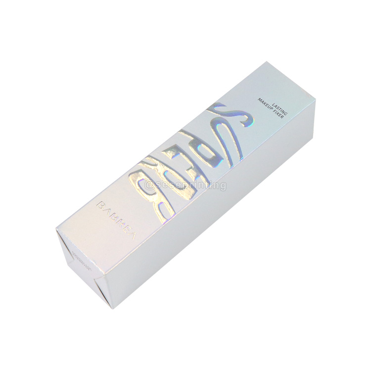 Custom Cosmetic Carton Folding Packaging Box Paper Tuck Box Packaging with Embossed Logo 6