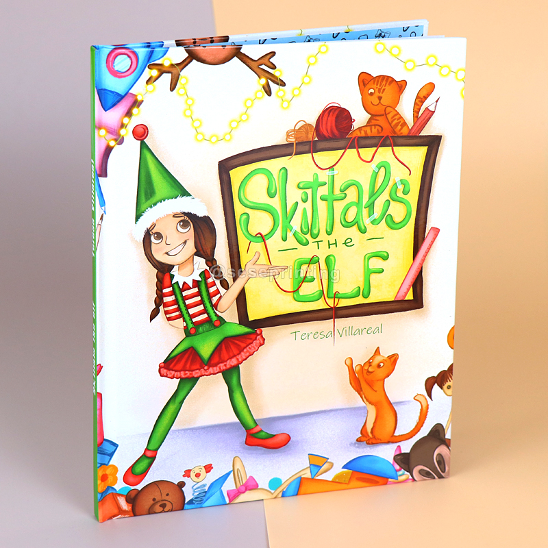 Custom English Books Hardcover Children Books Printing Service for Kids Educational Learning 6