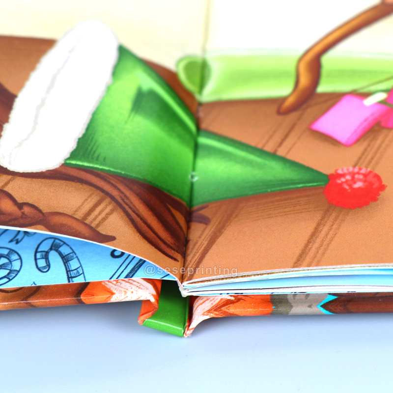 Custom English Books Hardcover Children Books Printing Service for Kids Educational Learning 8