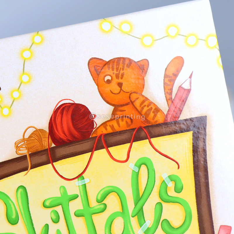 Custom English Books Hardcover Children Books Printing Service for Kids Educational Learning 7