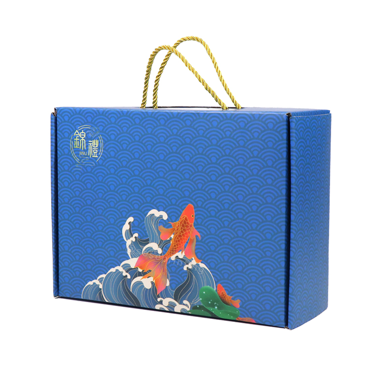 Custom Logo Full Color Gift Corrugated Packaging Mailer Box Shipping Box Paper Box 6