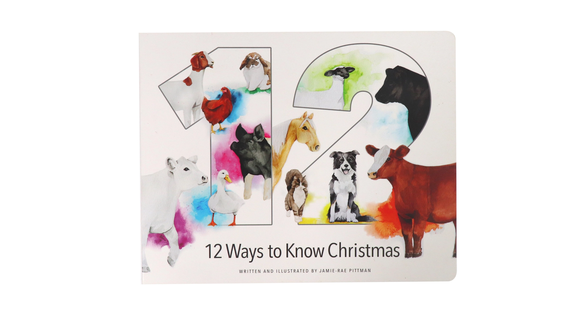 Custom Hardcover Children Kid Board Books Christmas Cardboard Book Printing 1