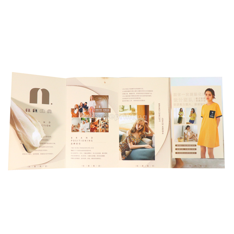 Custom Promotional A4 A5 Fold Flyer Leaflet Brochure Pamphlet 7