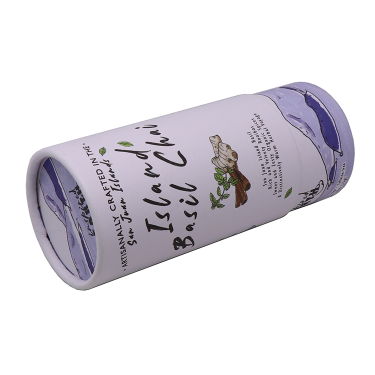 Custom Tea Paper Tube Packaging Cardboard Cylinder Container Round Box Packaging 7