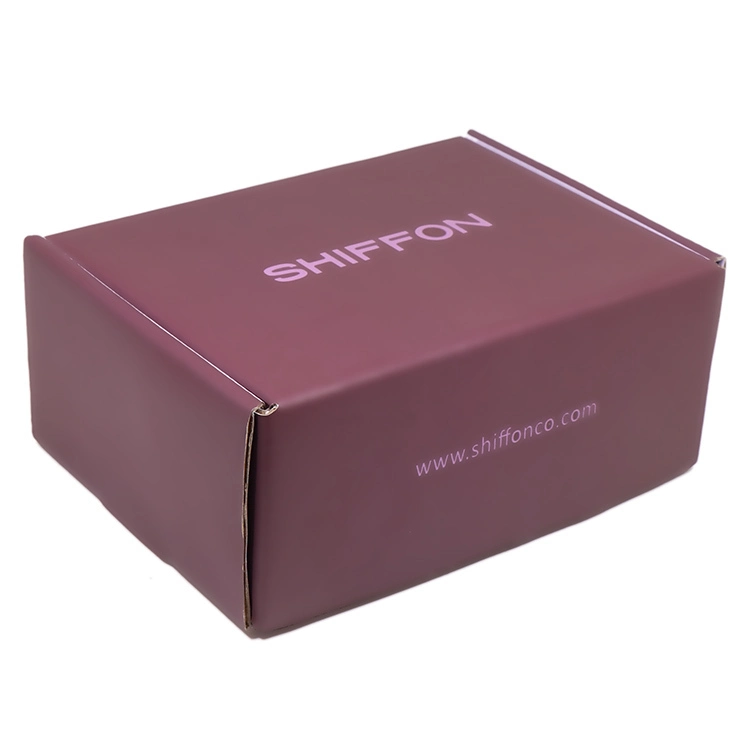 Custom Printed Logo Small Carton Corrugated Cardboard Mailer Paper Box Shipping Box 1