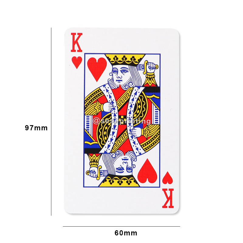 Custom Logo Design Playing Cards Paper Poker Card Tuck Boxes 7
