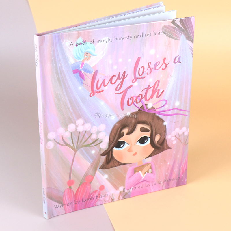 Custom Recycled Paper Children Books Printing Kids English Short Story 6