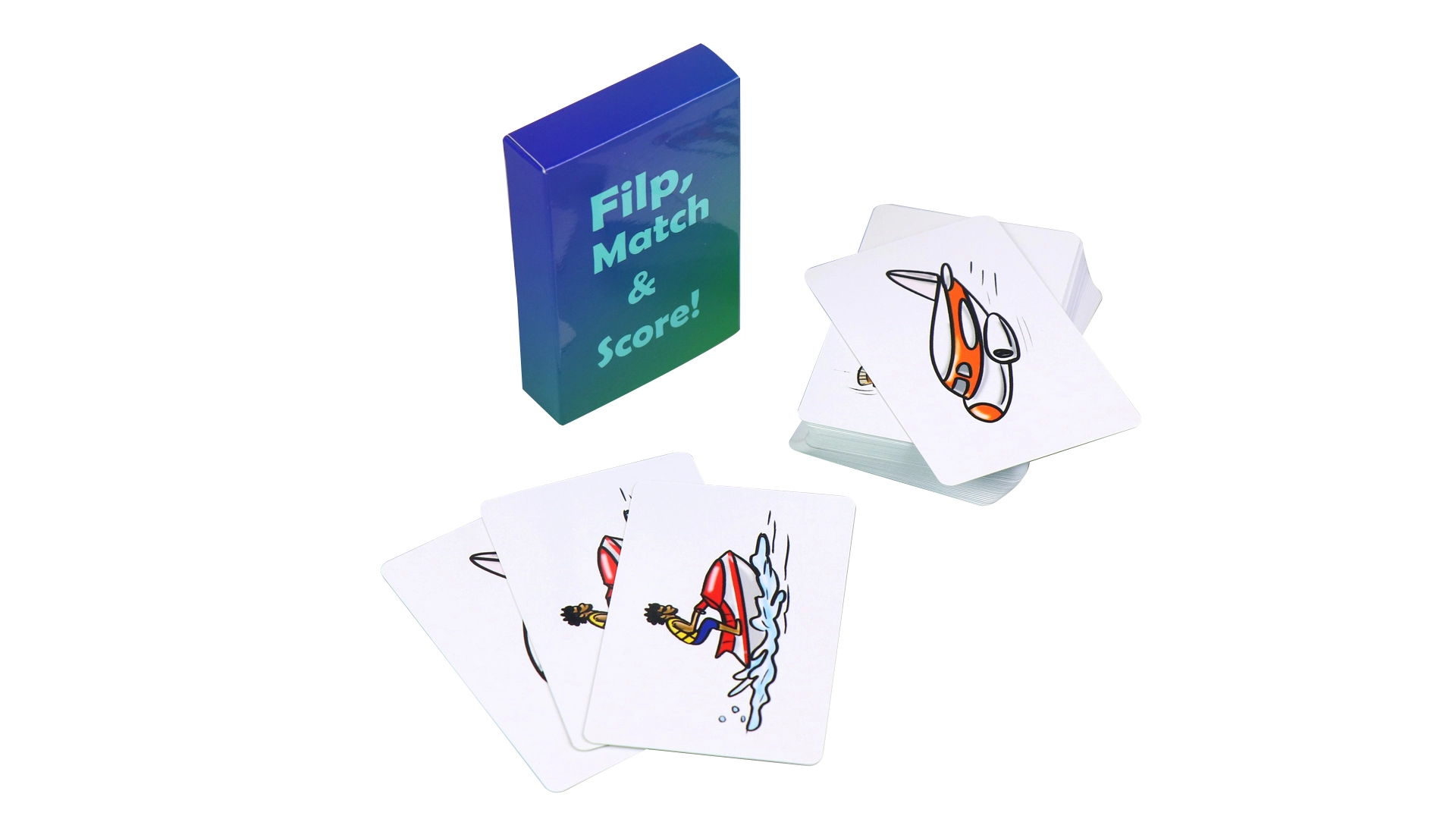 Eco-friendly Design Custom Educational Flash Cards Printing Flashcard for Children 1