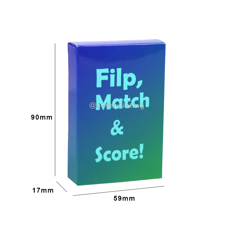 Eco-friendly Design Custom Educational Flash Cards Printing Flashcard for Children 6