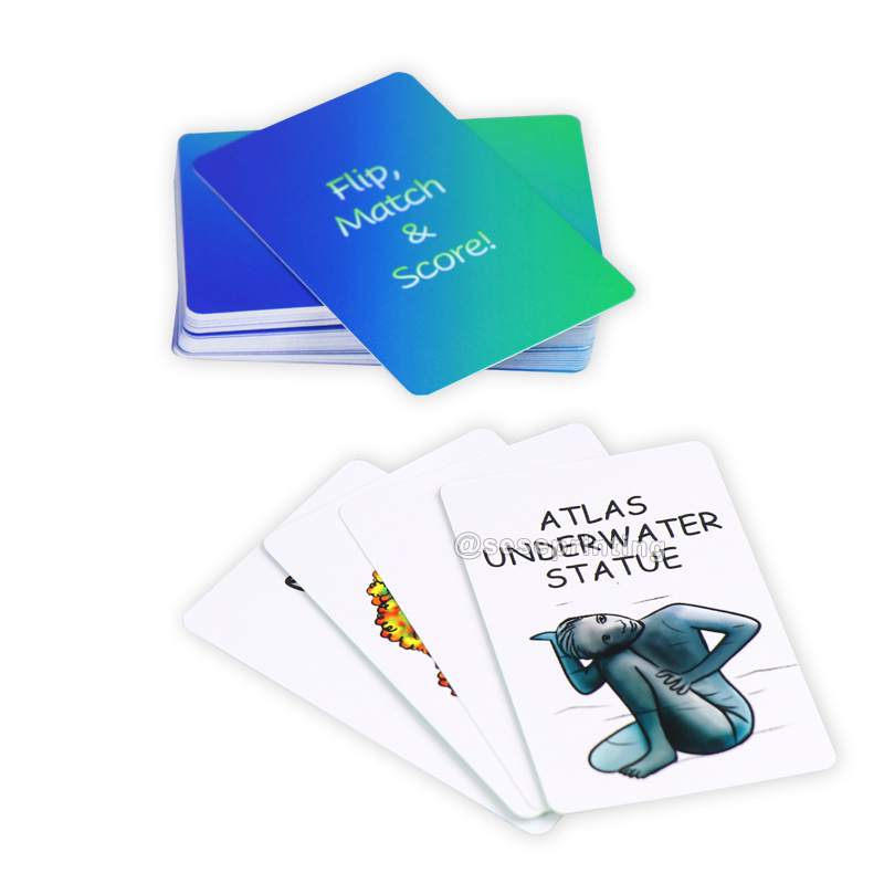 Eco-friendly Design Custom Educational Flash Cards Printing Flashcard for Children 8