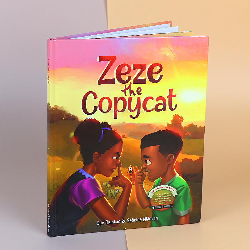 Custom Educational Book Recyclable Children Books Hardcover Book 6