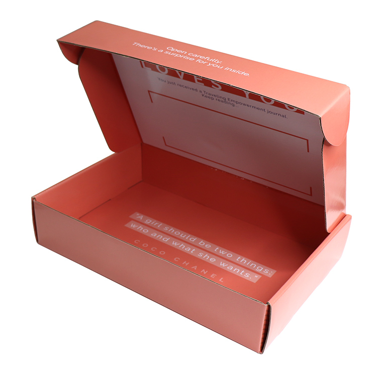 Custom Logo Printed Mailer Box Clothing Shoes Paper Packaging Box Cardboard Shipping Boxes 8