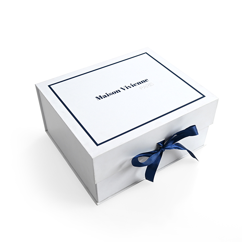 Custom Paper Luxury Hair Shoe Folding Foldable Magnetic Packaging Gift Box With Ribbon 9